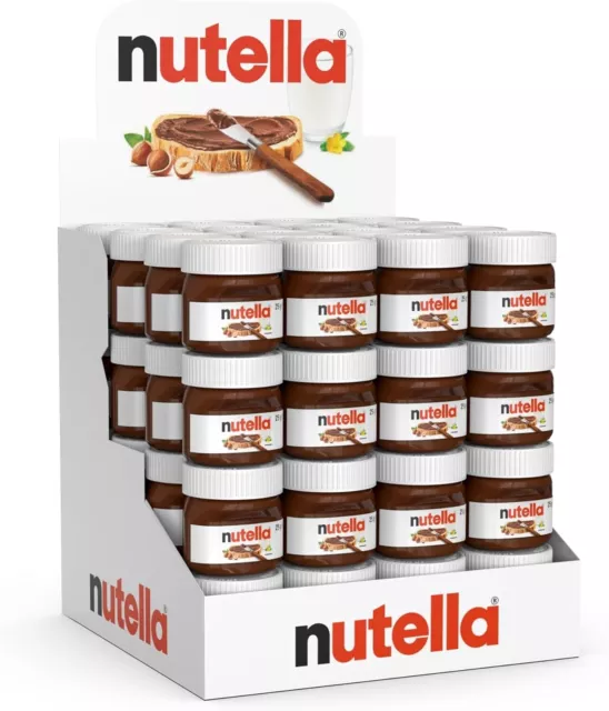 Nutella - Crema Spalmabile alle Nocciole e Cacao 64 vasetti da 25 gr