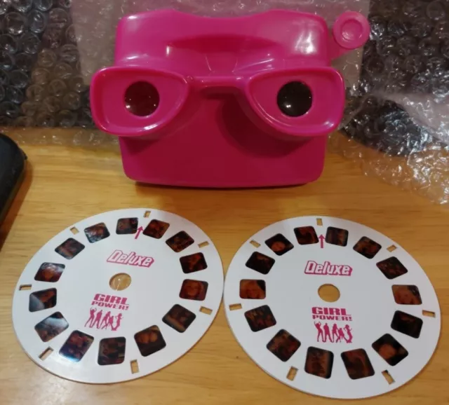 The Spice Girls VIEWMASTER rosa Viewer View Master & Walzen