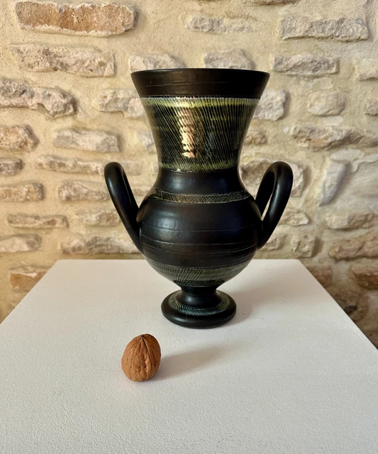 Assiette à Huîtres Céramique N°1 – Marcel Guillot – Vallauris Années 50-70