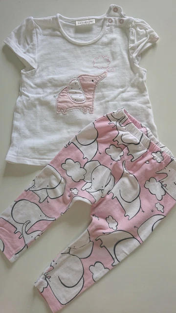 Set leggings top e inferiore NEXT bambina 6-9 mesi