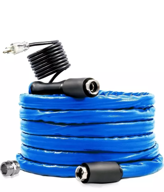 Camco 50-Foot Heated Drinking Water Hose | Features Water Line Freeze Protection