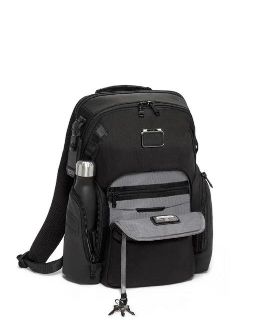 TUMI Alpha Bravo Navigation Backpack Black 142479-1041 3