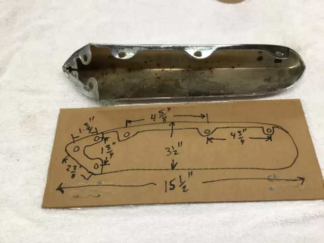 1940’s, 1950’s, GM, Ford, Other, Grill, Bumper Extension . Original 2