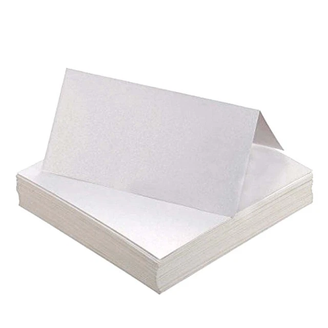 50 Cartes De Visite Aluminium Vierges - Gravure Laser DIY | Carte Métallique Pro Élégante