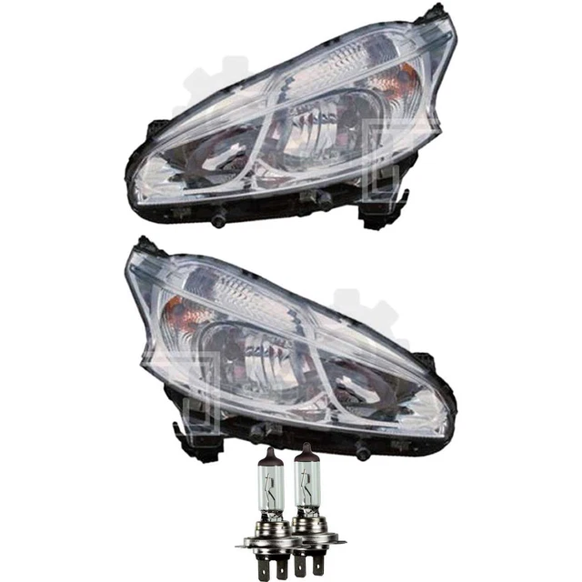 Phare Avant Droit Valeo 087276 – Pour Peugeot 206 CC – Projecteur Halogène H7, Avec Moteur De Réglage