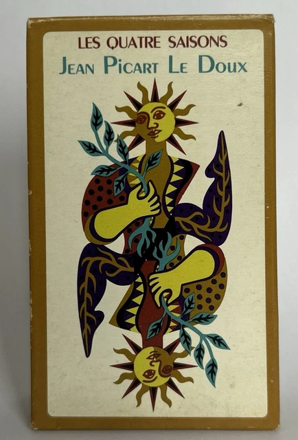 JEU 52 CARTES DES 4 SAISONS JEAN PICART LE DOUX