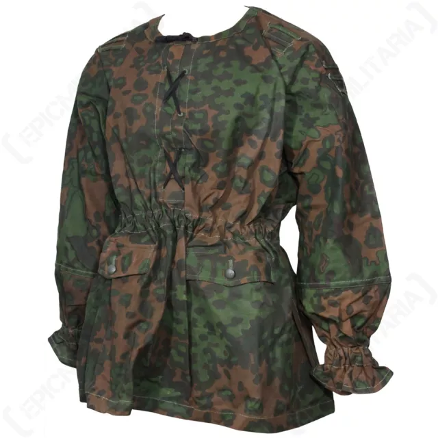 WW2 German Oakleaf Camo Reversible Smock - Repro Army Camouflage Elite New