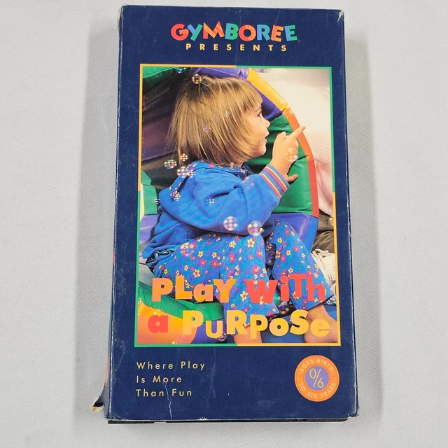 GYMBOREE PRESENTS PLAY With A Purpose 1997 VHS 47.97 PicClick CA
