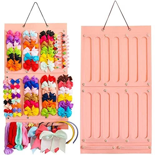 Bow Holder for Girls Hair bows Hair Clips Headband Storage Hanger Hair Bows