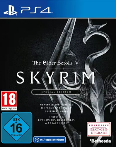 The Elder Scrolls 5 - Skyrim Édition Spéciale Avec Next Gen Upgrade PS4 Neuf +