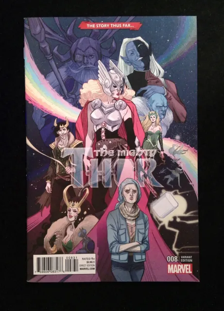 Might Thor #8B (2ND SERIES) MARVEL Comics 2016 NM  SAUVAGE VARIANT