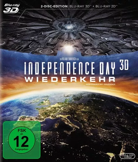 Independence Day 2 - Wiederkehr (Nur Blu-ray 3D Disc)