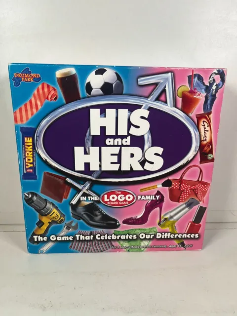 His & Hers Brettspiel von den Machern von The Logo Brettspiel komplett