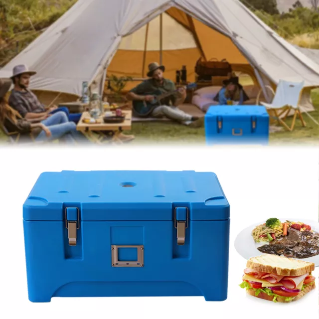 Insulated Food Pan Carrier Box Commercial Catering Box Dish Hot Cold Cooler HOT