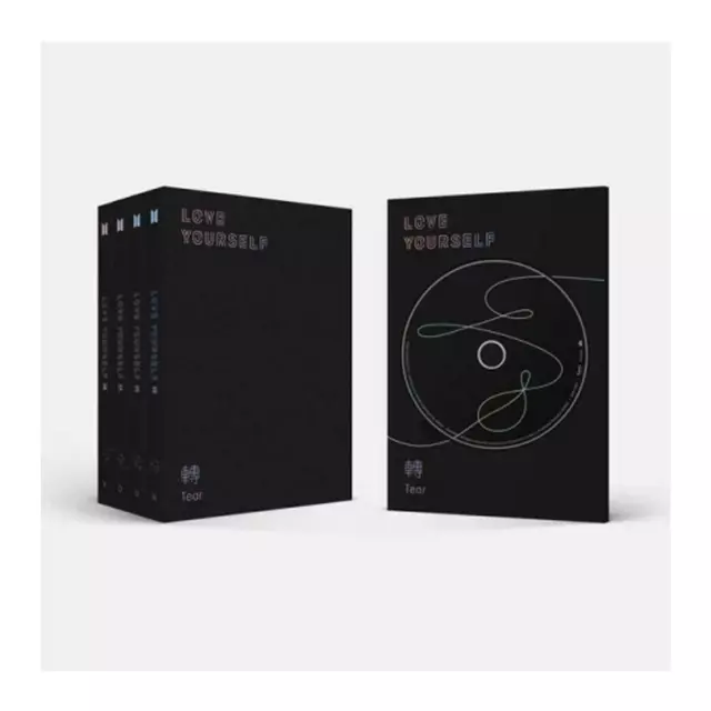 BTS LOVE YOURSELF 轉‘Tear’ 3rd Album Random Ver. CD+P.Book+M.Book+Photocard