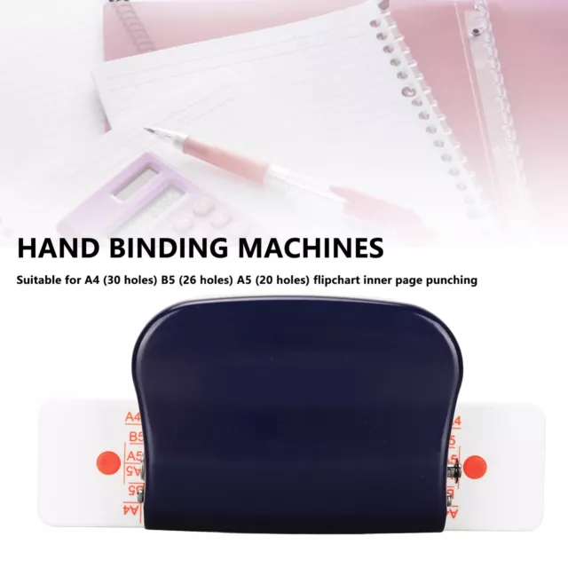 Manual Binding Machines Professional Mini Binding Machines 0.24in Diameter For