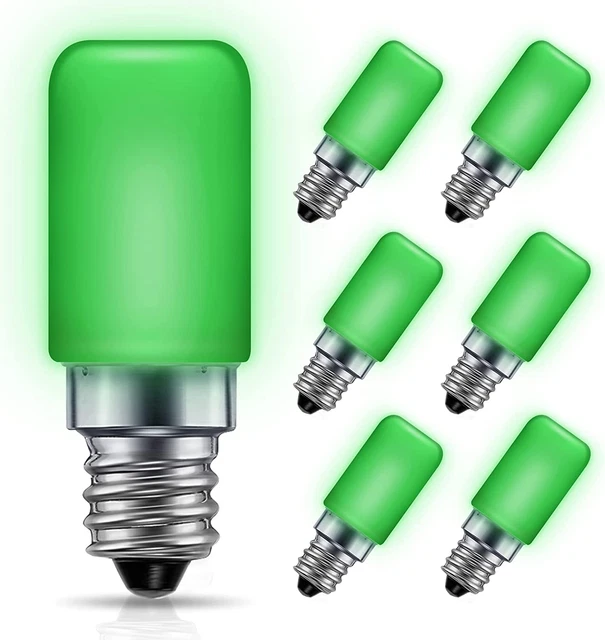 LOHAS Green Light Bulb, Green Night Light Bulbs, St. Patrick'S Day Light Bulb, E