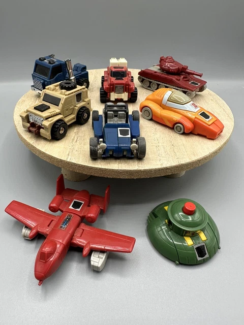 Transformers G1 Mini Bots Beachcomber Pipes Powerglide Warpath Cosmos Outback +