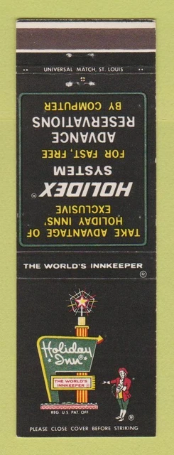 Matchbook Cover - Holiday Inn Dedham MA