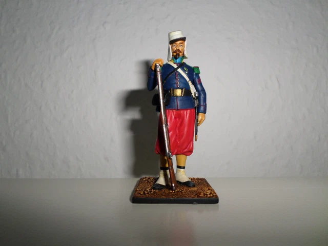 Figurine 54mm Romeo Models – Métal Peint – Personnage Historique Colonial – Italien – 1/32
