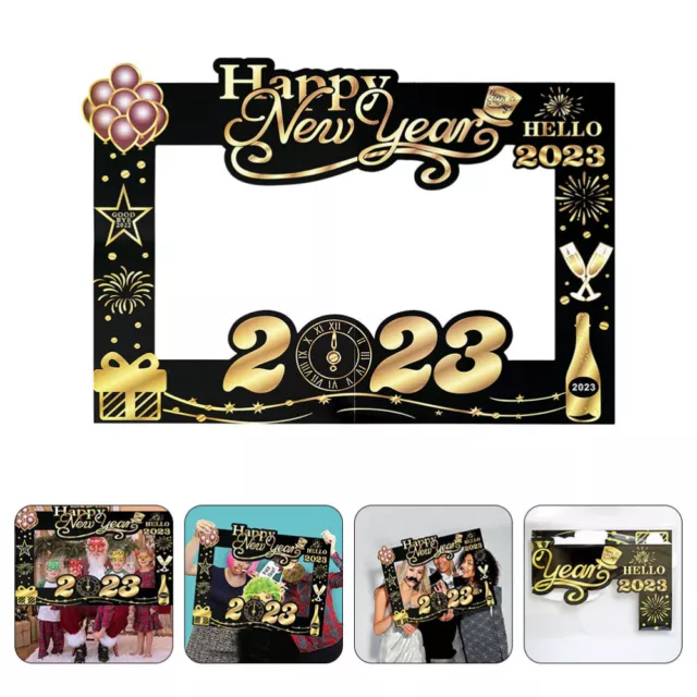 2023 Party Supplies Themed Photo Props New Year Decorations Decorate
