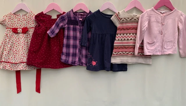 Girls bundle of clothes age 9-12 months Mini club Cherokee Primark
