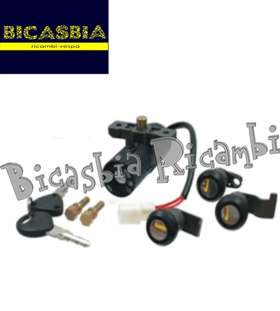 Kit Serrure Tableau De Bord Avec Clé Pour Yamaha BW'S Next - Neuf, Référence TNT 208222