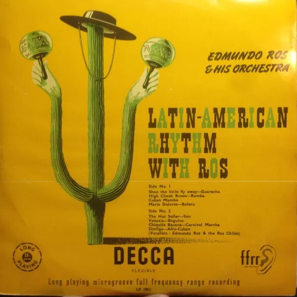 Edmundo Ros & His Orchestra - Latin-American Rhythm With Ros (10")