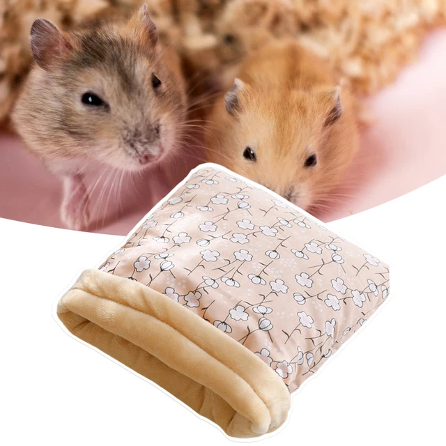 Sacchetto letto nido criceto morbido grande spazio piccoli animali domestici incantevole