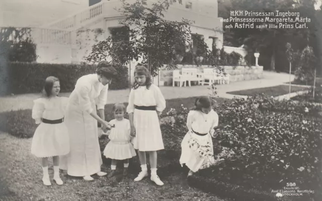 ***Original Postcard***Prinzessin Ingeborg-Margareta-Märta-Astrid-Carl-Sweden