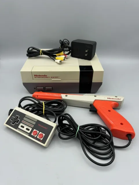 Nintendo Entertainment System NES Console w/ Cords And Controllers New 72 Pin