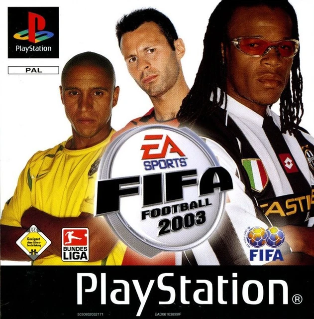 FIFA Football 2003 (Unboxed) (PAL) for Sony PlayStation 1. Cleaned, Tested an...