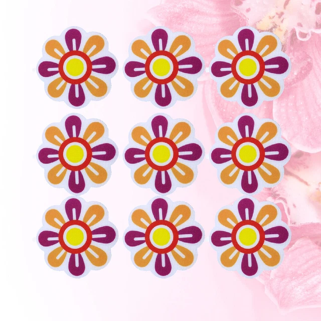 Pegatinas de dibujos animados pegatinas de flores niveles de seguridad bañera