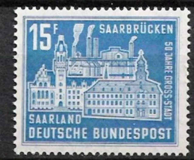 Saarland Nr.446 ** Saarbrücken 1959, postfrisch