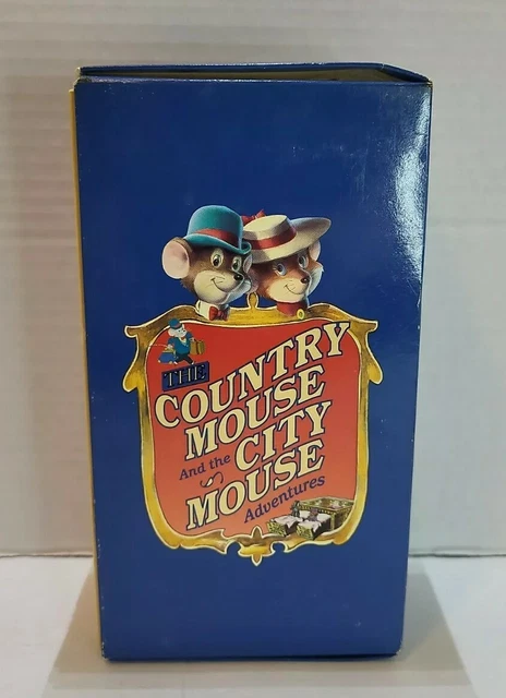THE COUNTRY MOUSE and the city mouse vhs £5.90 - PicClick UK