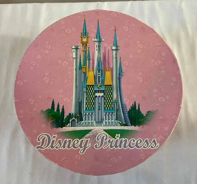 DISNEY PRINCESS LARGE Hat Box Cinderella Snow White Belle Aurora