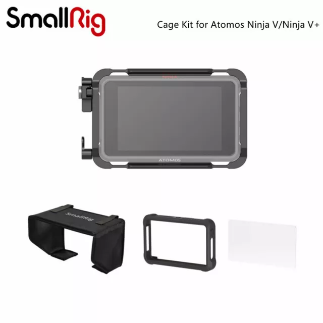 SmallRig Cage Kit with Sunhood and Silicon Case for Atomos Ninja Series 3788