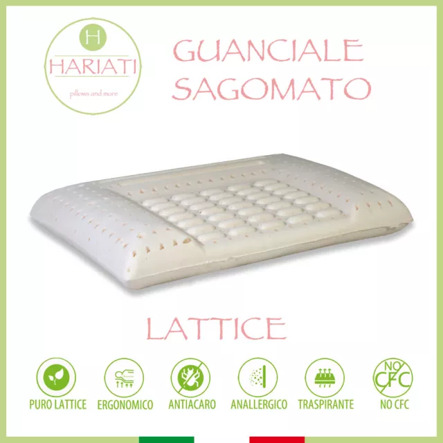 Guanciale Cervicale Sagomato Per Bambini In Puro Lattice 100% - Extra Morbido 2