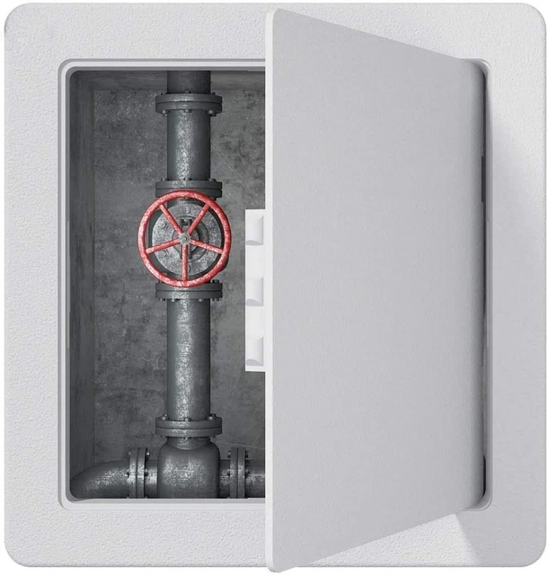 Plumbing Access Panel for Drywall Ceiling 8X8 Removable Hinged Access Door Reinf