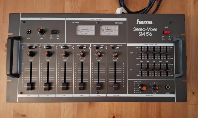 hama stereo mixer SM 56 - not working needs repair