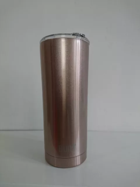 Built New York Insulated Travel Mug/Vacuum Flask Stainless Steel Rose Gold-New