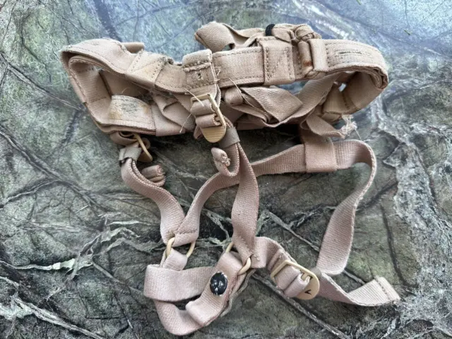 Original Beige Suspension Retention Strap System for Russian Helmet 6B47 Ratnik