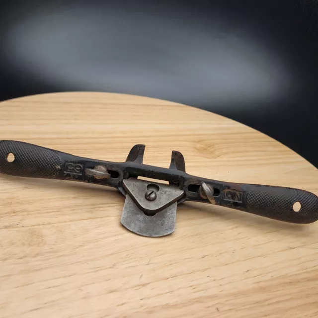 Vintage Stanley No. 65 Sweetheart Blade Chamfer Spokeshave Plane Antique Tool
