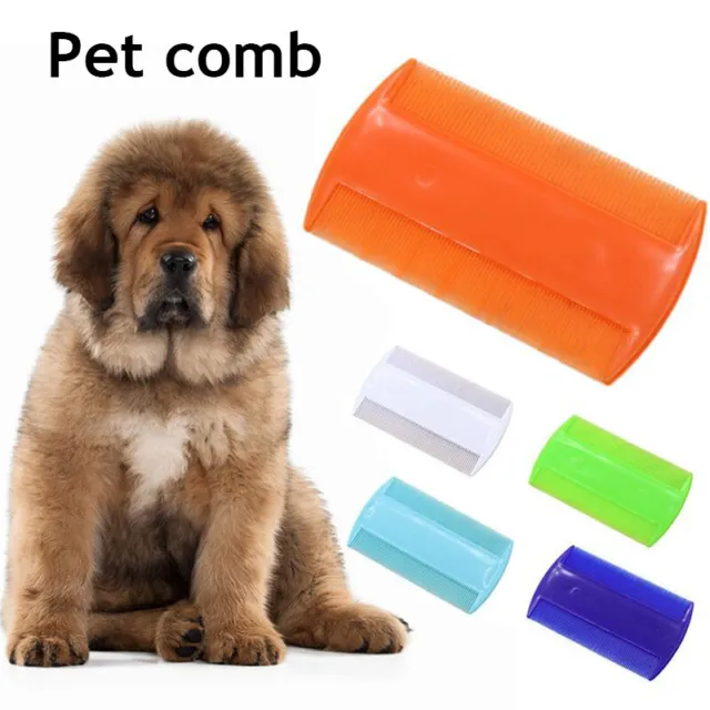 Double Sided Nit Combs Head Lice Detection Pet Dog Cat Flea Comb Hair Brush %
