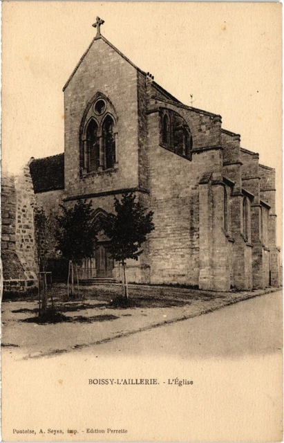 CPA Boissy l'Aillerie L'Eglise FRANCE (1332653)