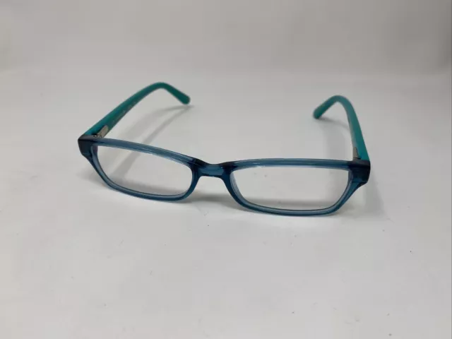 Lacoste L3608 444 Teal Green 48/15/130 Kids Flex Hinge Eyeglasses Frame Bl45