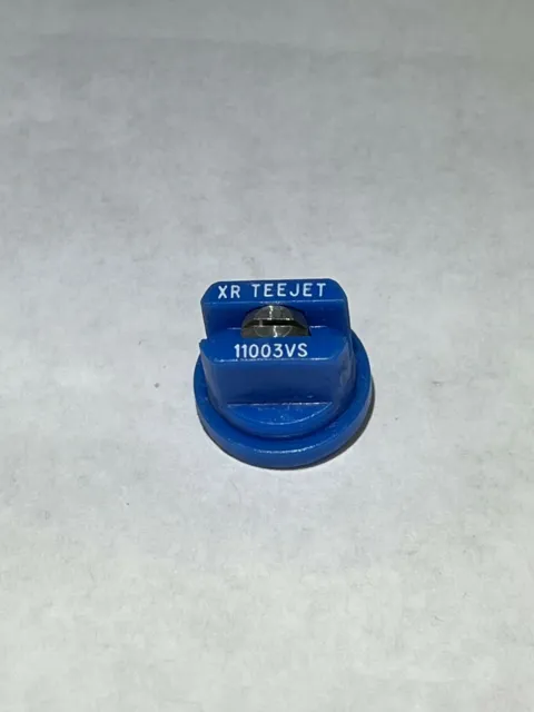 TeeJet Extended Range Flat Spray Tips Blue 110° Polymer w/ SS Insert XR11003-VS