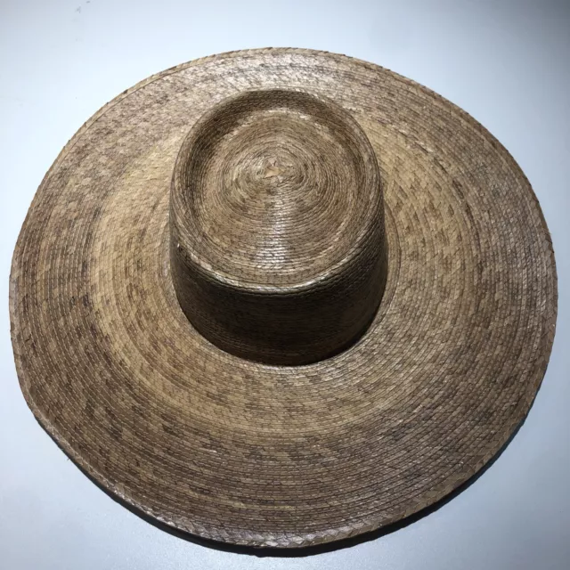Lack Of Color Palma Wide Boater Straw Hat Small/Medium