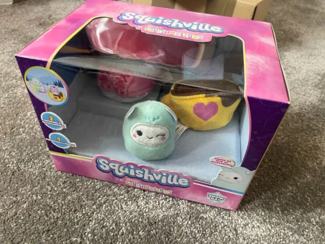 Squishmallows Squishville Snow Day Accessory Set brand new