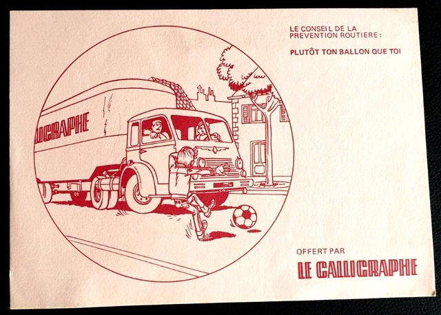 ANCIEN BUVARD PUBLICITAIRE * Cahiers « Le Mondial » Papeterie / Vintage